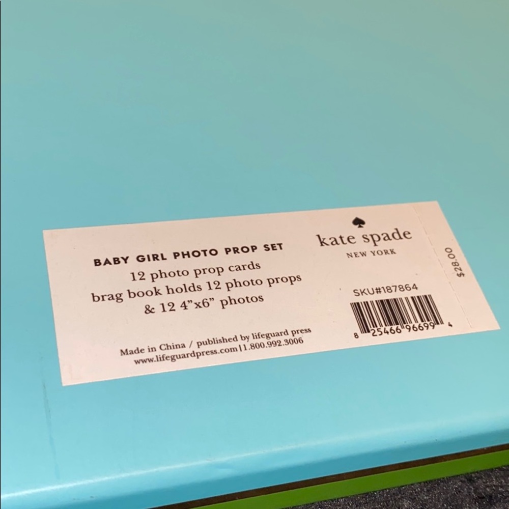 kate spade baby girl photo prop set - Picture 4 of 10